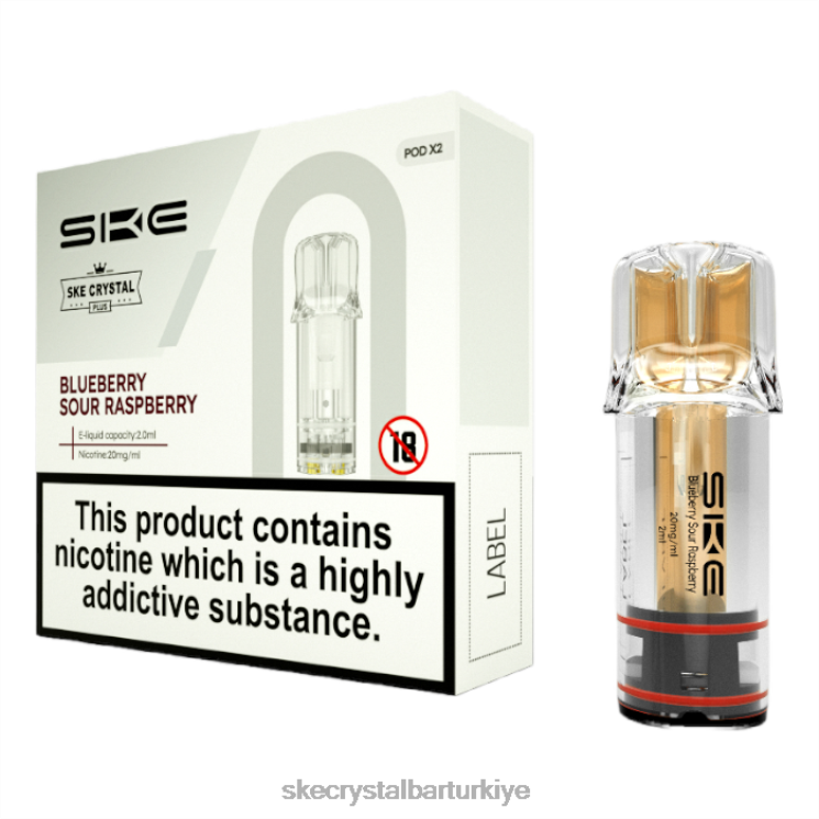 SKE Vape Review - SKE kristal vapes artı bakla yaban mersini ekşi ahududu 8V62B107